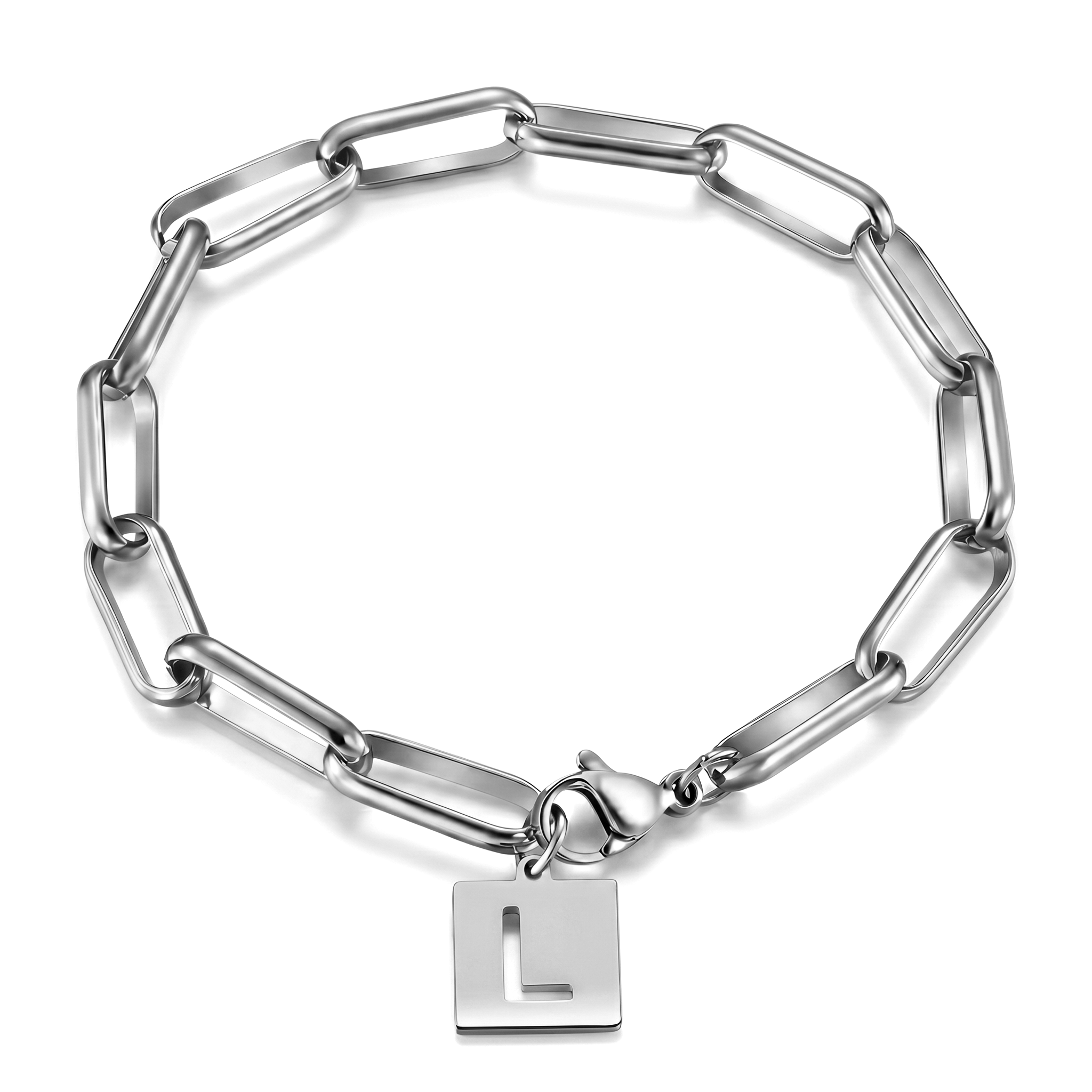 Initial Bracelet "Crest"